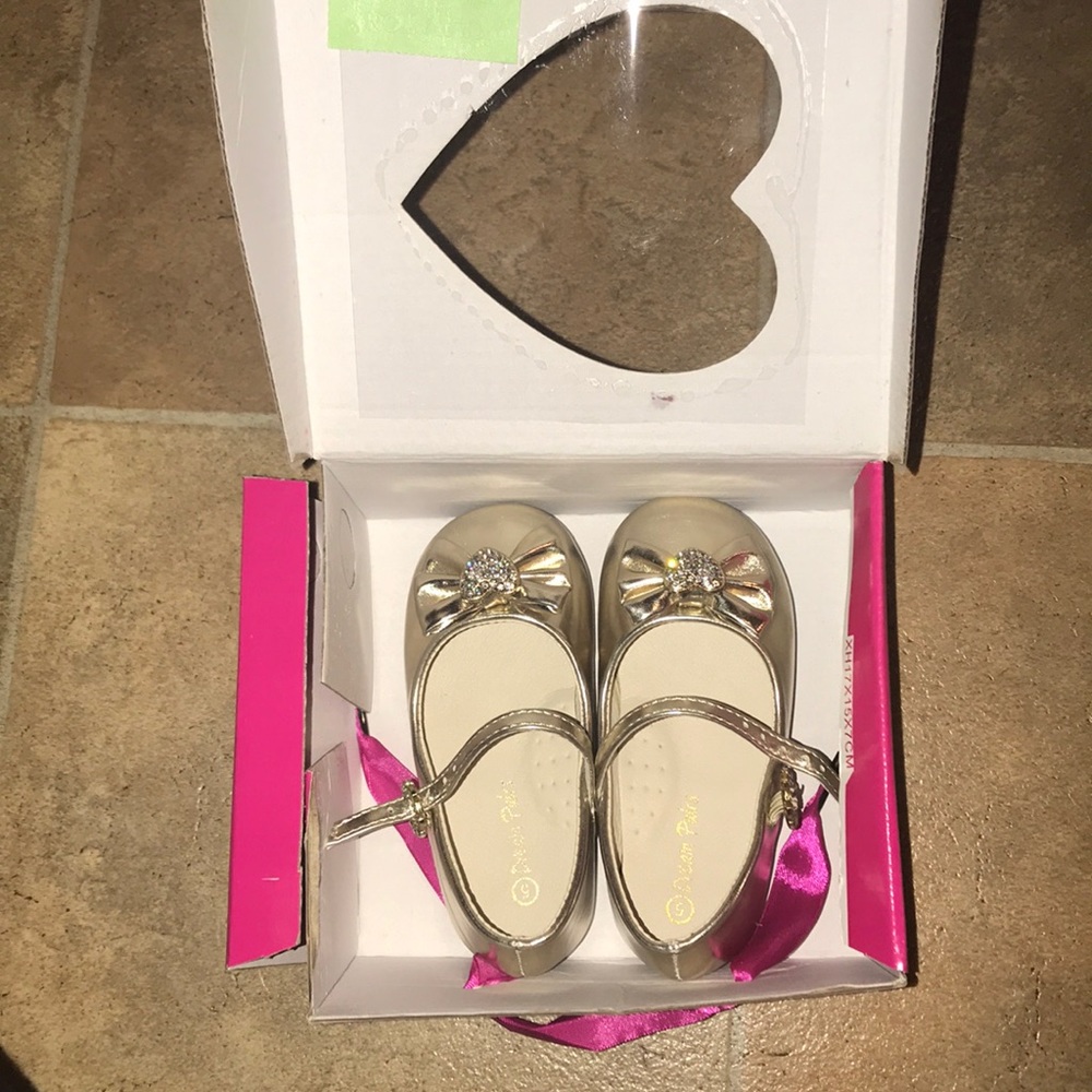 Dream Pairs Toddler Gold Shoes